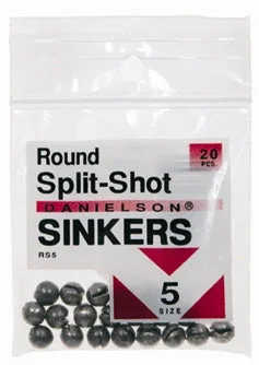 Danielson Round Split-Shot Sinkers