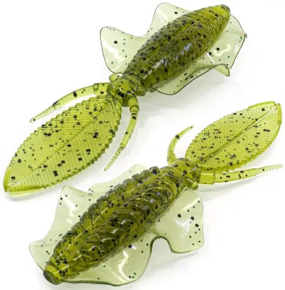 Chasebaits Flip Flop Watermelon, 425 Soft Plastic, 6Pcs