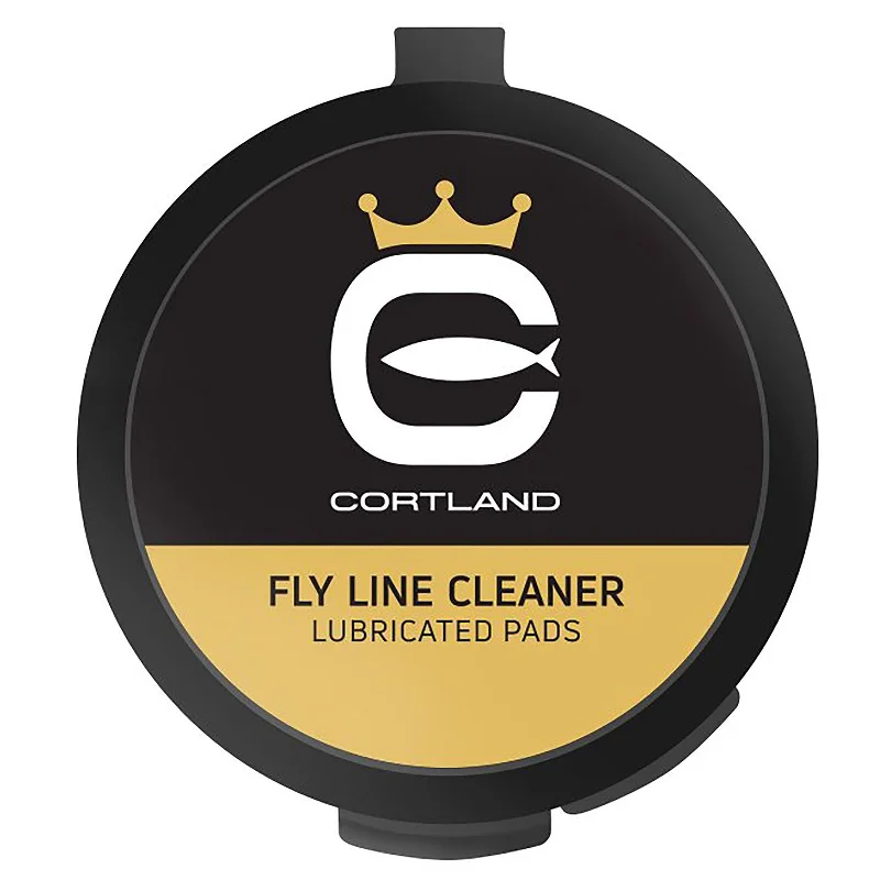 Fishing leaders for monofilament fly-Fly Line Cleaner Lubricated Pads - 5pk