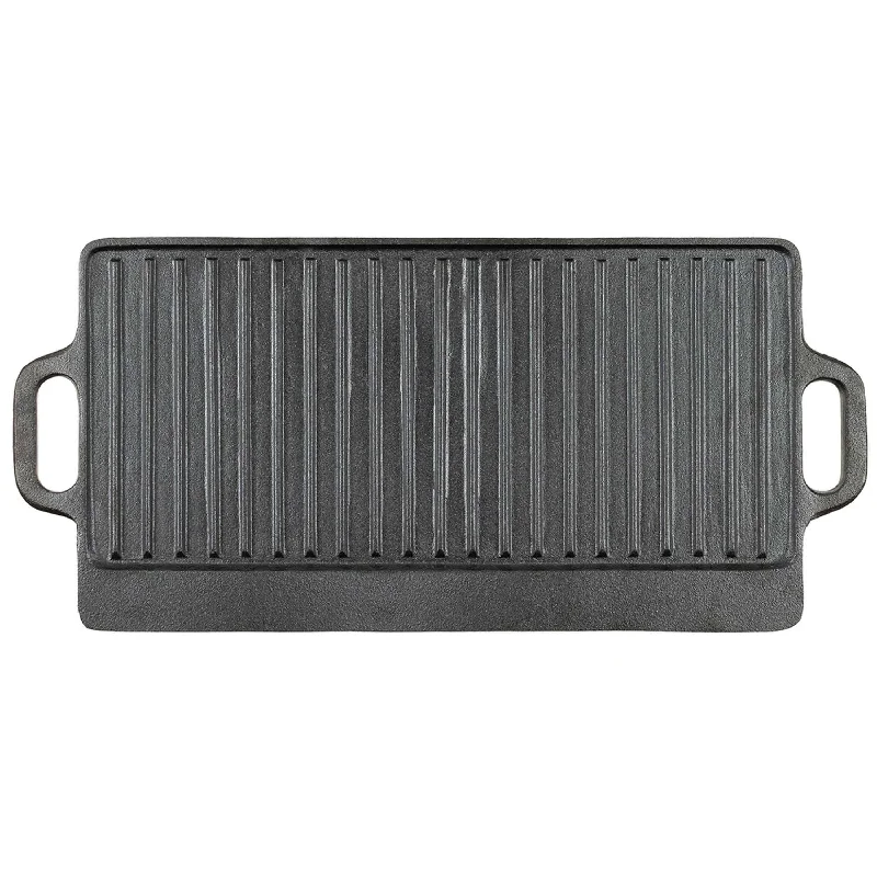 Cast Iron Grill Plate with Handles