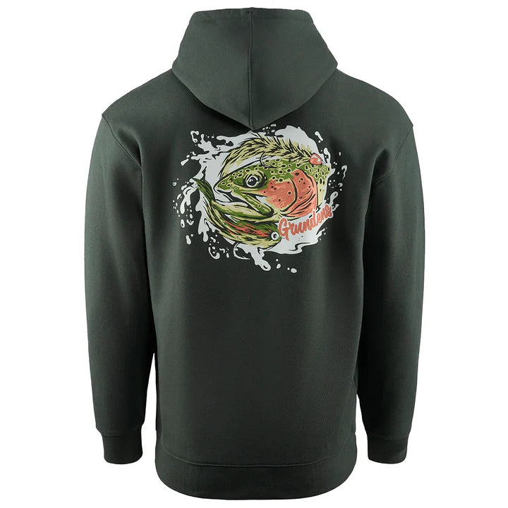 Custom fishing hoodies for unique designs-Grundens Bankside Breakfast Hoodie