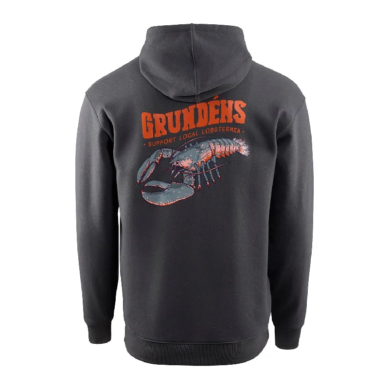 Comfortable fishing hoodies for active fishers-Grundens Displacement Dwr Hoodie