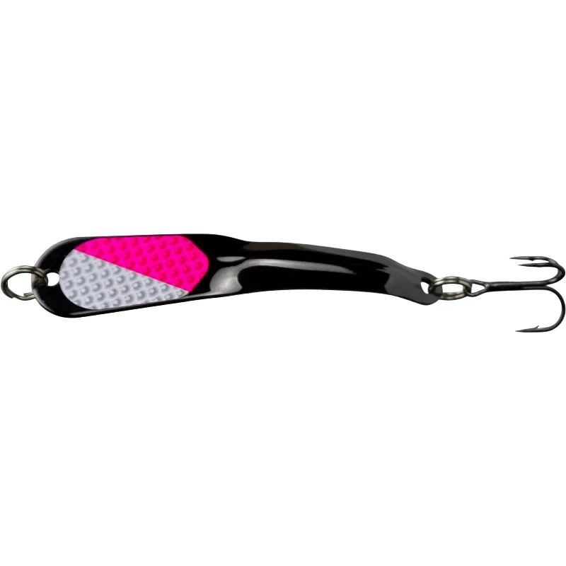 Iron Decoy Steely Spoon | Black-Hot Pink-Silver; 1/2 Oz.