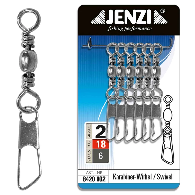 Swivel Set Nickel-Plated Size 2 6-Pack