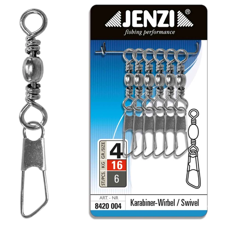 Swivel Set Nickel-Plated Size 4 6-Pack