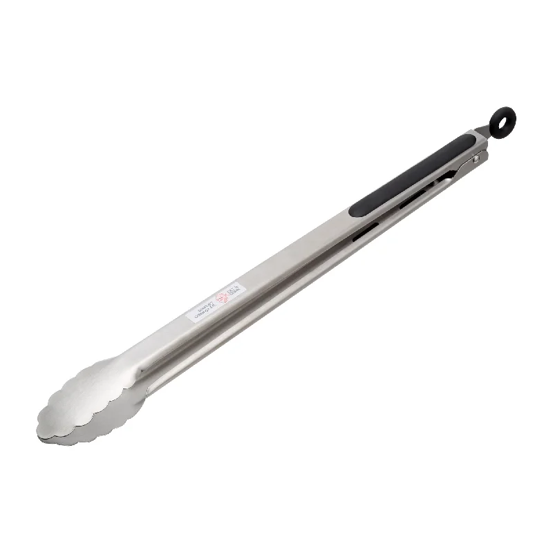 XXL Barbecue Tongs silver colo