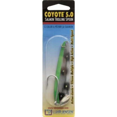 Luhr Jensen 5  Coyote Spoon  Fluorescent Green/Charteuse