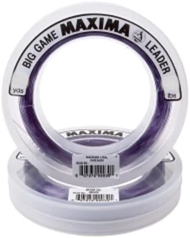 Fishing lines for monofilament baitcasting-Maxima Leader Wheel- Big Game Silver