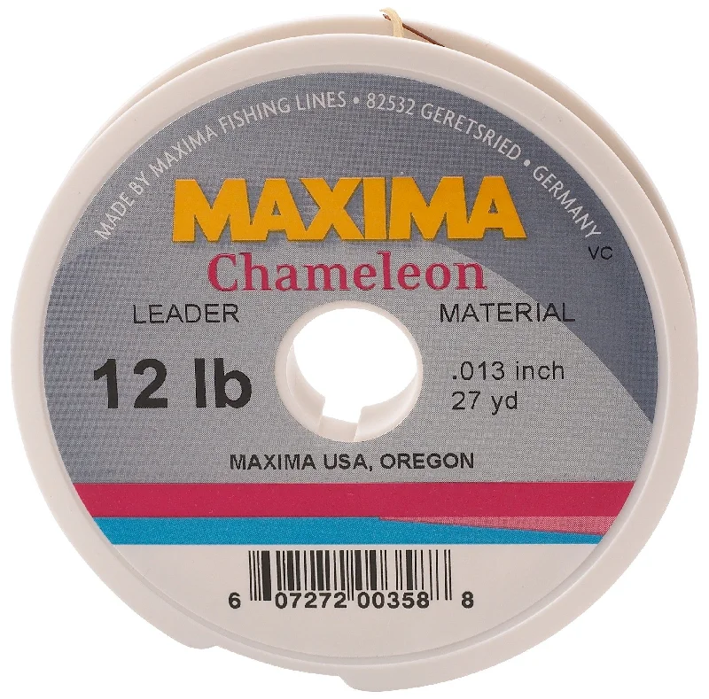 Fishing lines for braided lightweight-Maxima Leader Wheels-Chameleon ZZZ