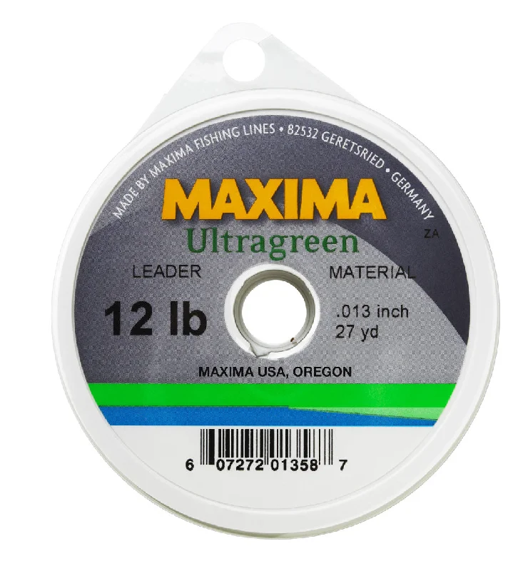 Fishing leaders for monofilament strength-Maxima Leader Wheels-Ultragreen