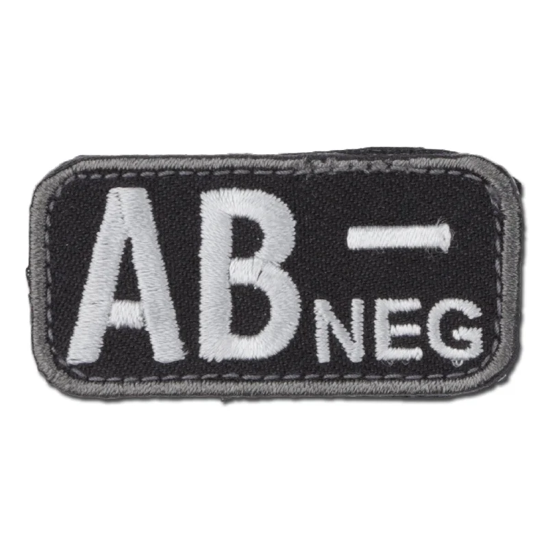 MilSpecMonkey Patch Blood Type AB Neg swat