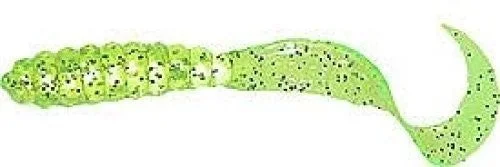 Mister Twister 2" Chartreuse Flake Teeny