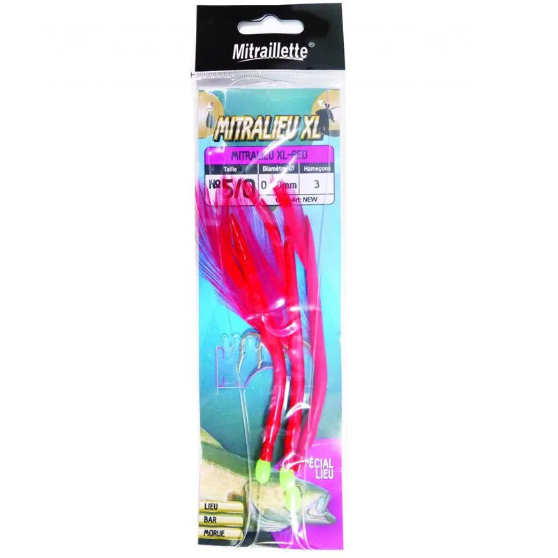 Mitraillette Miralieu XL 3 H5/0 Fluo Pink 0.80mm