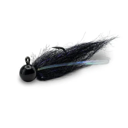 Mustad Tailout Twitcher Jig  3/4oz  Black-Anadro Black-Mystic Black