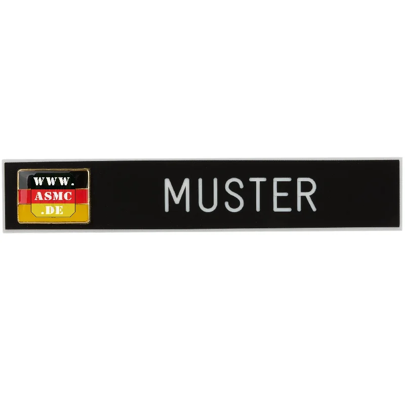 Name Plate with German Flag