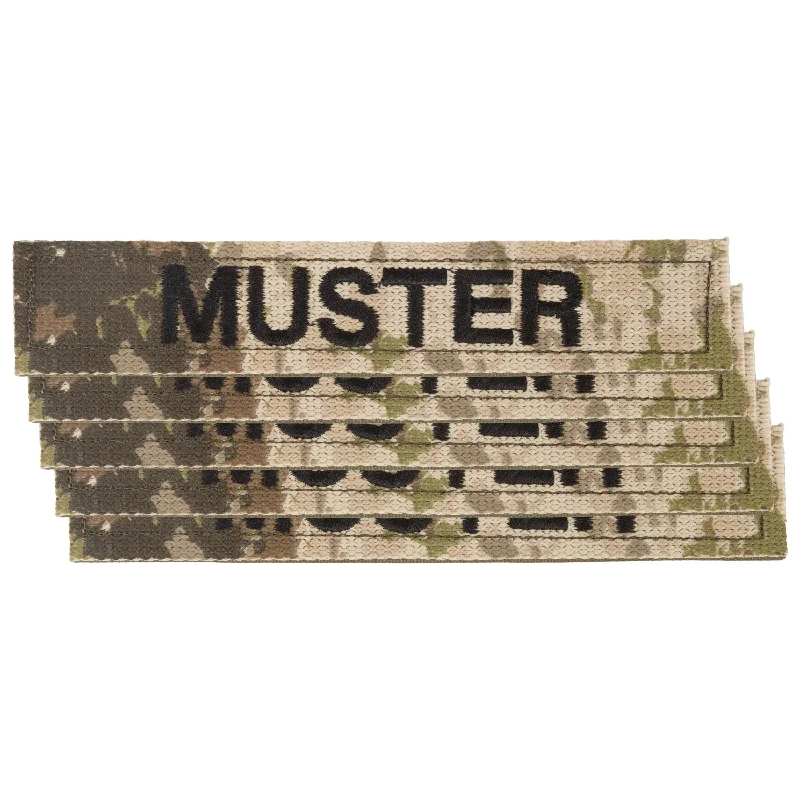 Name Tapes 5 pack arid camo