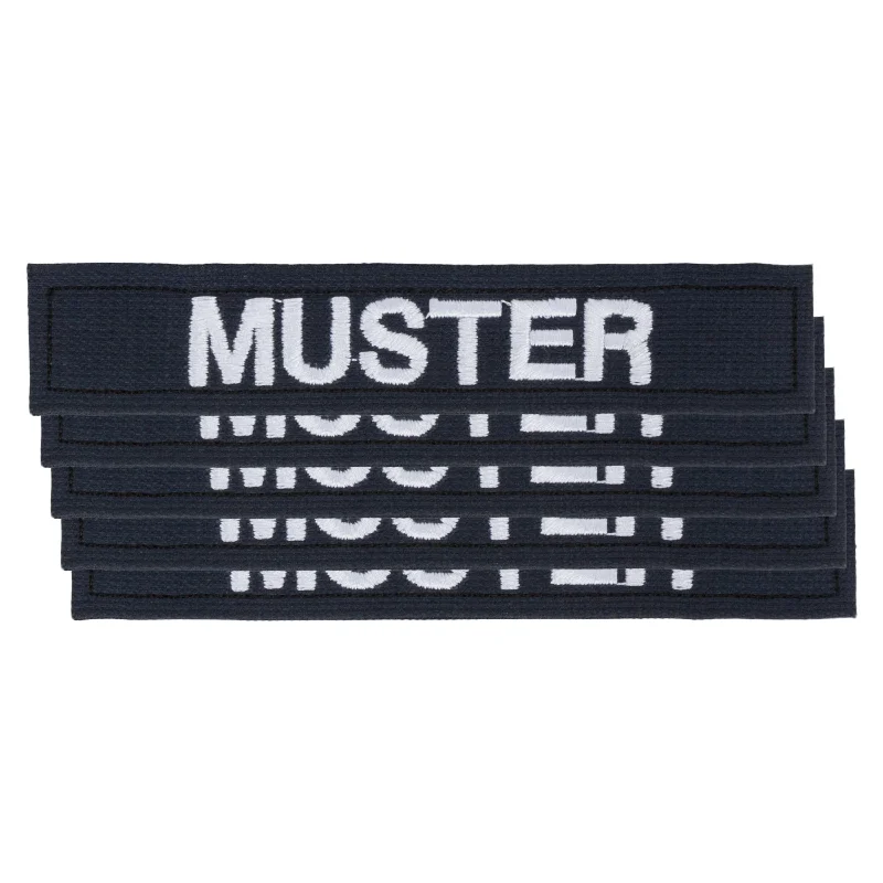 Name Tapes 5 pack blue/white