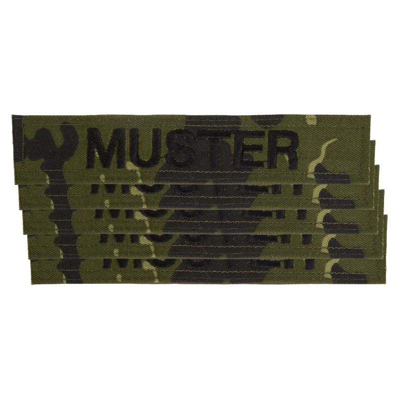 Name tapes 5 pack Danish camo