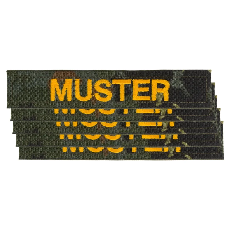 Name Tapes 5 pack /gold