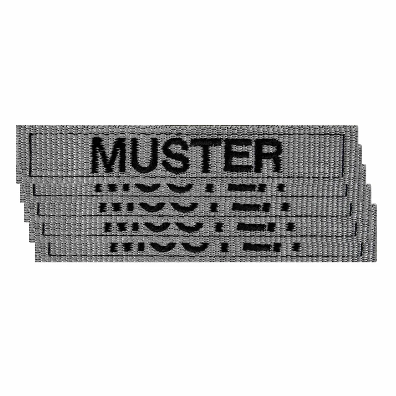 Name Tapes 5 pack gray/