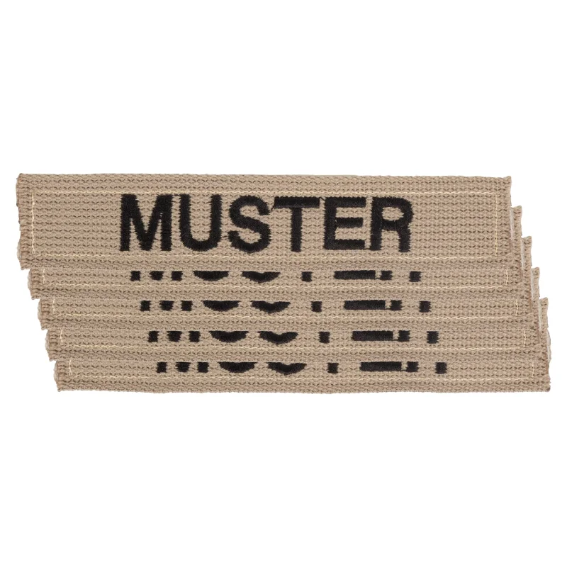 Name Tapes 5 pack khaki/