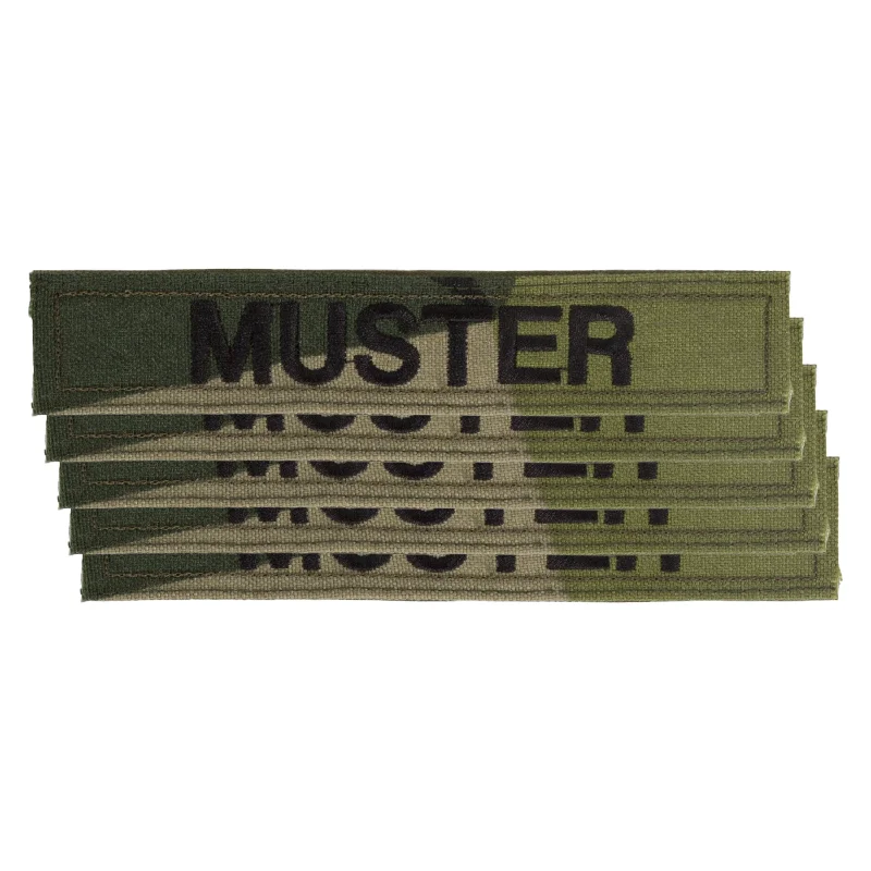 Name tapes 5 pack Swedish Camo