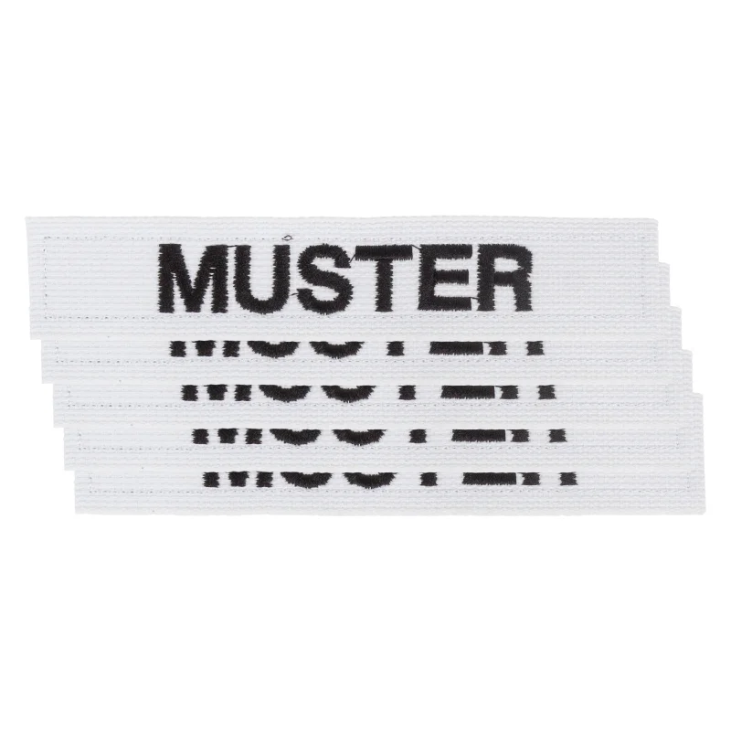 Name Tapes 5 pack white/