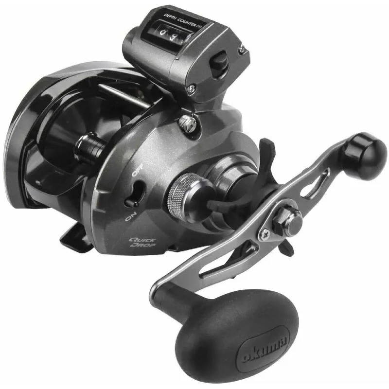 Fishing reels for windy ponds-Okuma Convector Low Profile Line Counter Reel