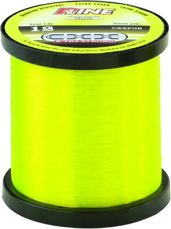 Fishing lines for fluorocarbon fly fishing-P-Line CXX-Xtra Strong Bulk Fishing Spool