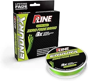 Fishing leaders for fluorocarbon baitcasting-P-Line EndurX No Fade Braid Braided Fishing Line