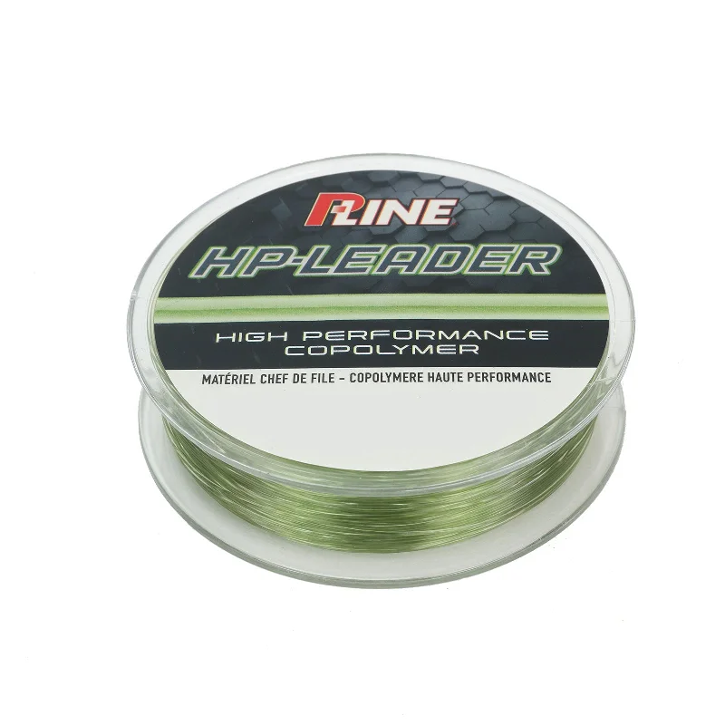 Fishing lines for braided ice-P-Line HP Leader Copolymer Material | 10 Lb.; Moss Green; 50 Yds.