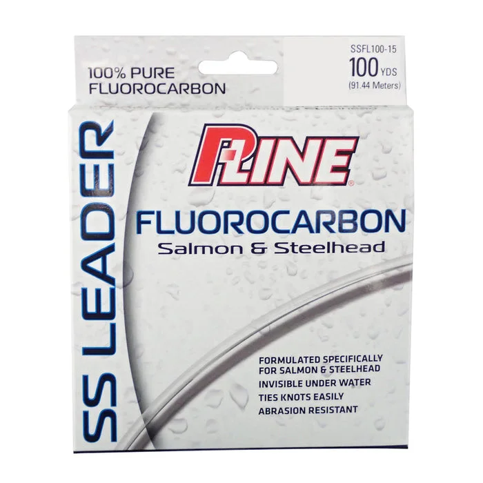 Fishing leaders for braided surf-P-Line Salmon/Steelhead Select Fluorocarbon