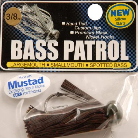 Pacific Catch Bass Patrol Fb Jig Grnpump 3/8 - BPJ3808