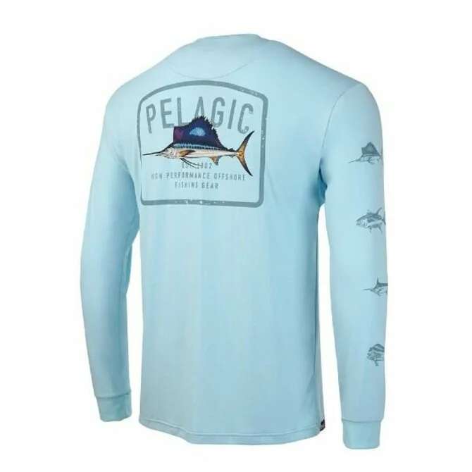 Fishing Shirt for celebrations-Pelagic - Aquatek Game Fish Performance Fishing Shirt