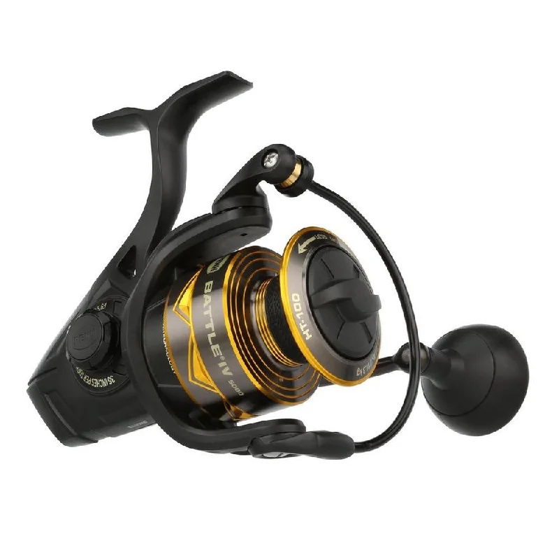 Fishing reels for light frames-Penn Battle IV 5000 Spinning Reel - BTLIV5000 [1621732]