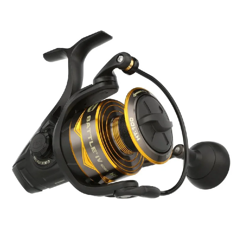 Fishing reels for deep lakes-Penn Battle IV 6000HS Spinning Reel - BTLIV6000HS [1621734]