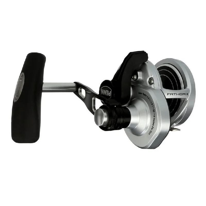 Fishing reels with reliable drag-PENN Fathom II Lever Drag 2 Speed 15XNLD2 Reel FTHII15XNLD2 [1563176]