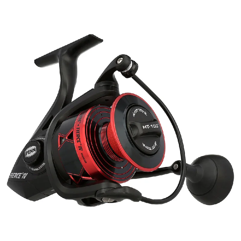 Fishing reels with balanced gears-PENN Fierce IV 6000 Spinning Reel FRCIV6000 [1558712]