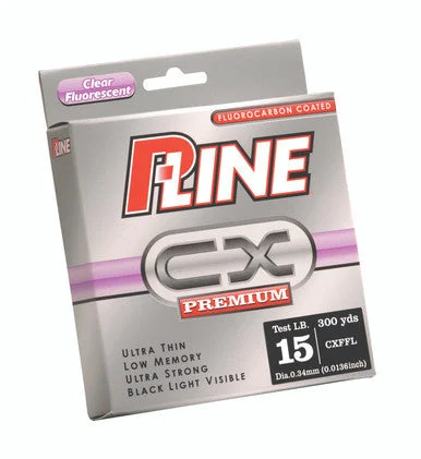 Fishing leaders for fluorocarbon ice fishing-PLine CX Premium Fluorocarbon One Shot Spools