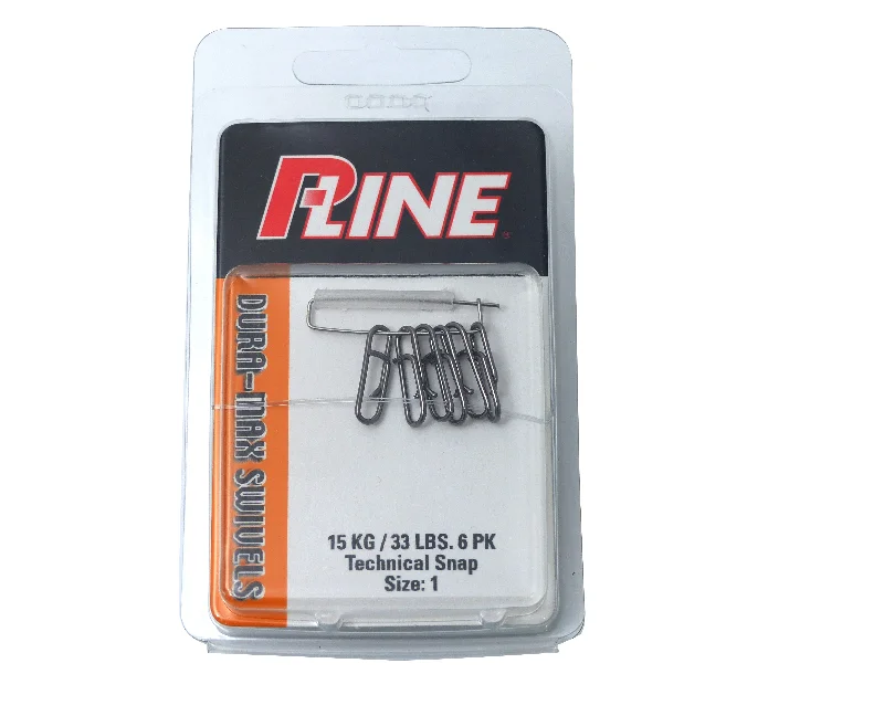 Fishing leaders for monofilament baitcasting-Pline Dura-Max Technical Snap Swivels