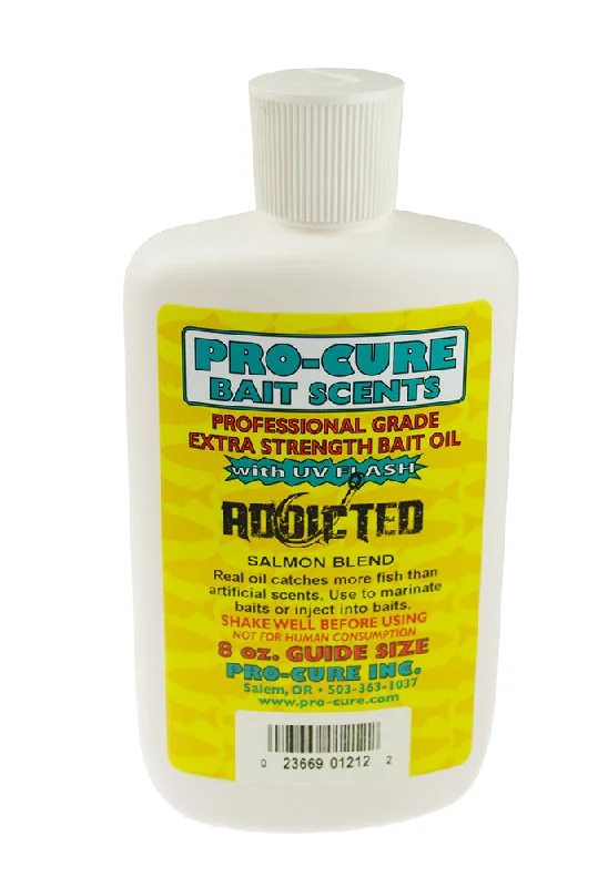 Pro-Cure Addicted Blend Salmon Blend Baitfish Oils & Uv Flash