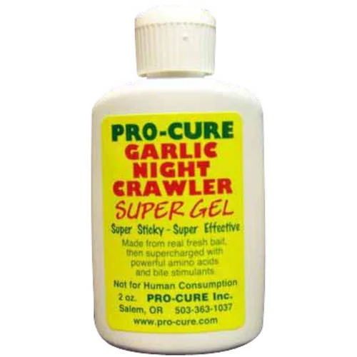 Pro-Cure Bait Super Gel - 2 Oz. Garlic/Nightcrawler