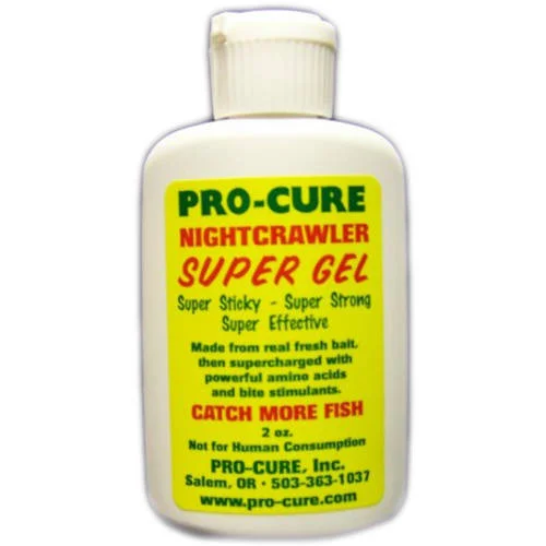 Pro-Cure Bait Super Gel - 2 Oz. Night Crawler