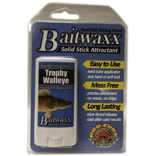 Pro-Cure BX-WAL Bait Waxx Trophy Walleye .55 Oz. Easy Application