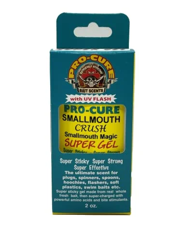 Pro-Cure Smallmouth Crush Smallmouth Magic, 2oz, Red