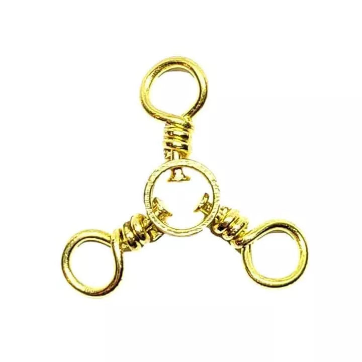 Pucci 20BTW13PK Swivels 3-Way 3 Pack Brass