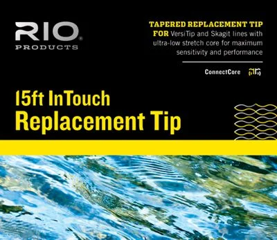 Fishing leaders for braided ice fishing-RIO InTouch Replacment Tip Fly Fishing Line 6-21702