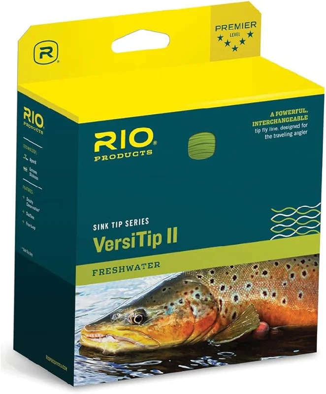 Fishing leaders for braided trolling-RIO Premier VersiTip II Fly Line