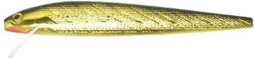 RJ10-02 Rebel Jointed Minnow, 3.5 - Gold-Black