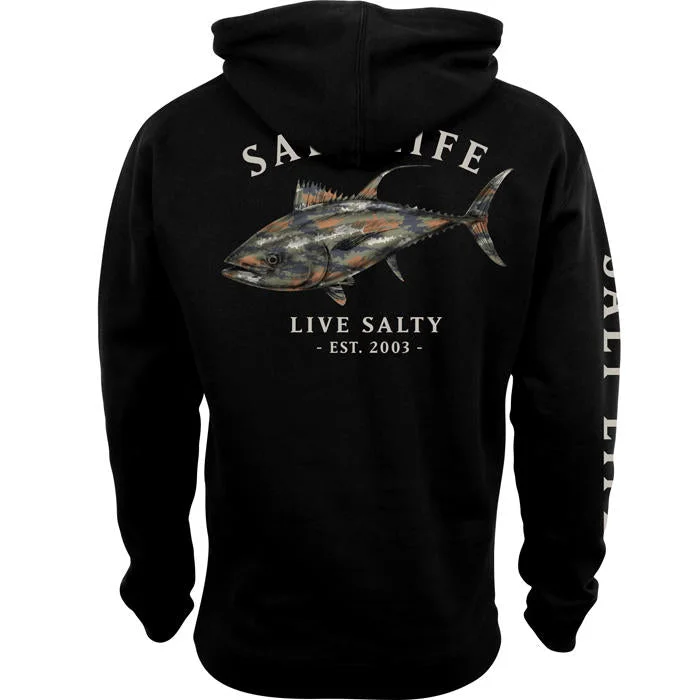 Stylish fishing hoodies for sun protection-Salt Life Tuna Journey Hoodie